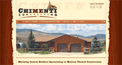 Desktop Screenshot of chimenticontracting.com